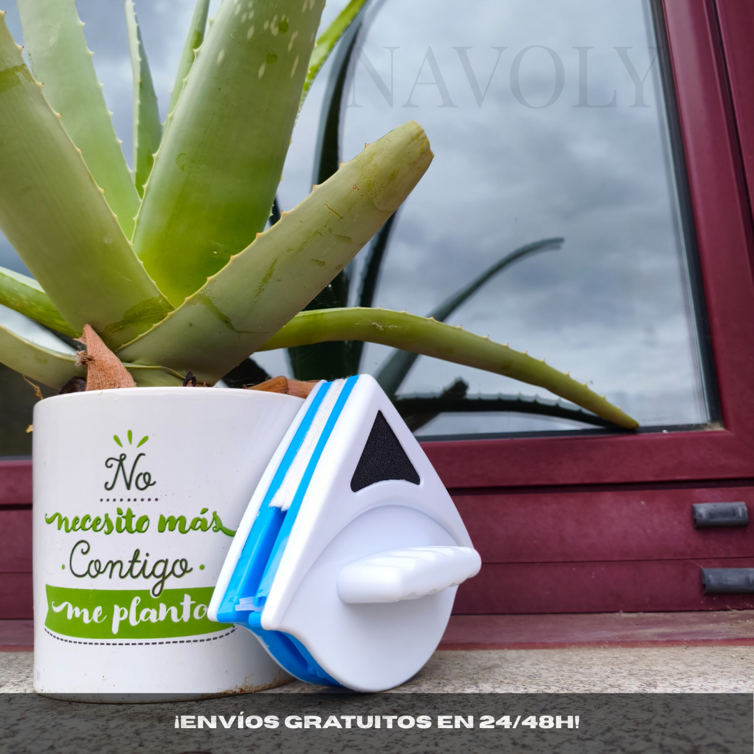 Limpia Cristales Magnético